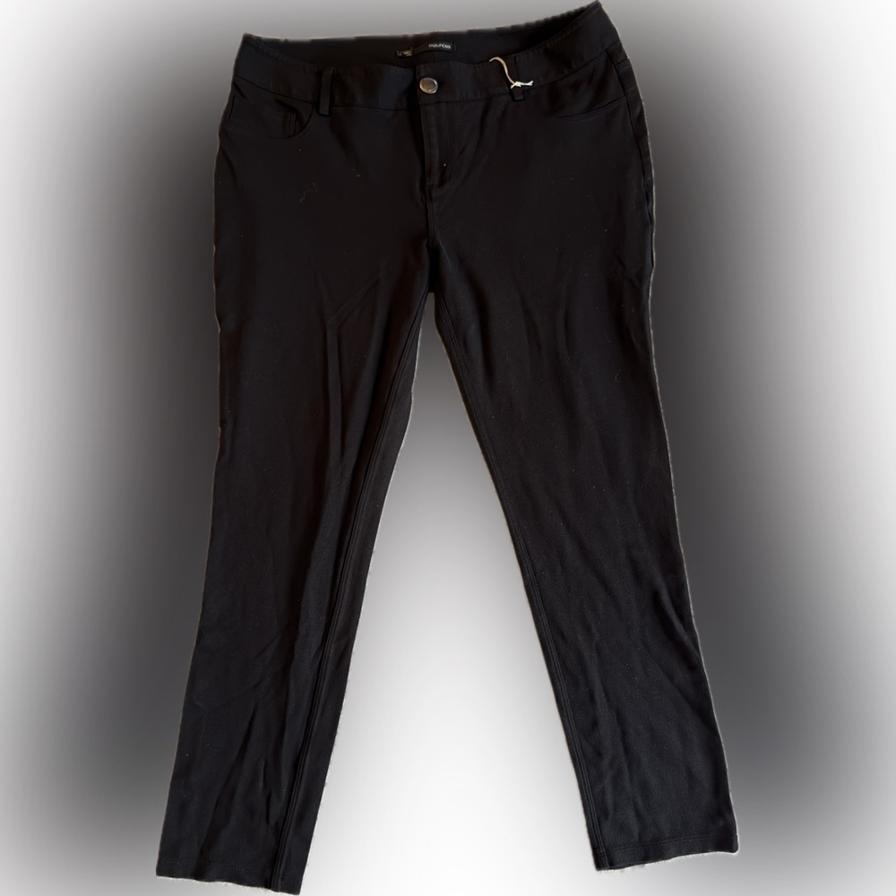 Maurices Black Straight Leg Women's Pants